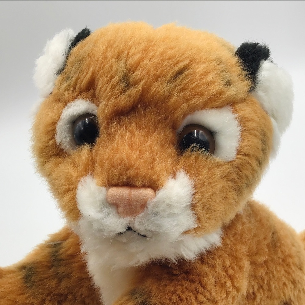 AURORA Bengal Tiger Cub 8” San Diego Zoo Safari Park Plush Tiger Trail Animal - Picture 2 of 9